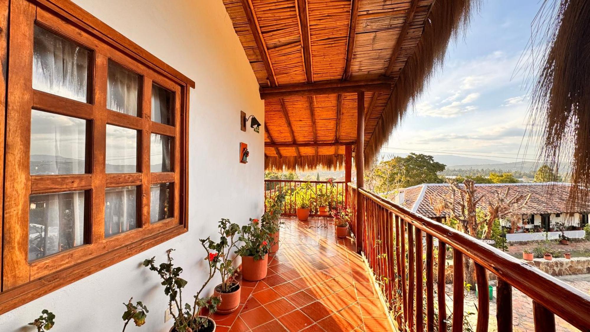 Posada Campestre La Casona Villa de Leyva Dış mekan fotoğraf