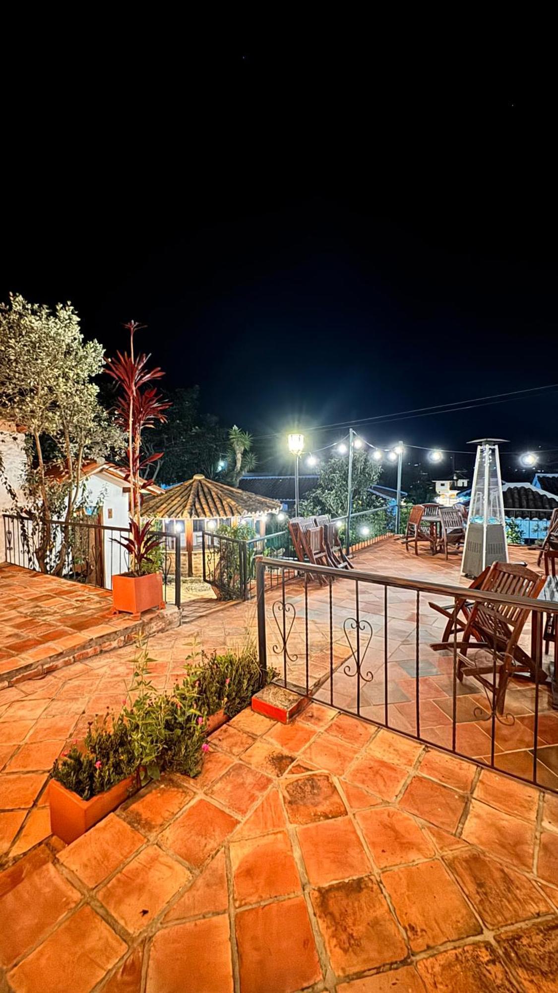 Posada Campestre La Casona Villa de Leyva Dış mekan fotoğraf